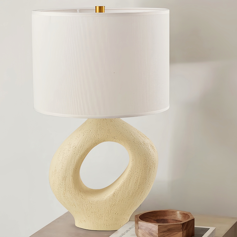 Wabi Sabi Style Retro Creative Resin Desk Lamp