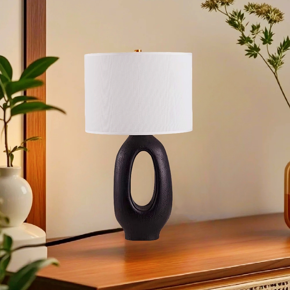 Wabi Sabi Style Retro Creative Resin Desk Lamp