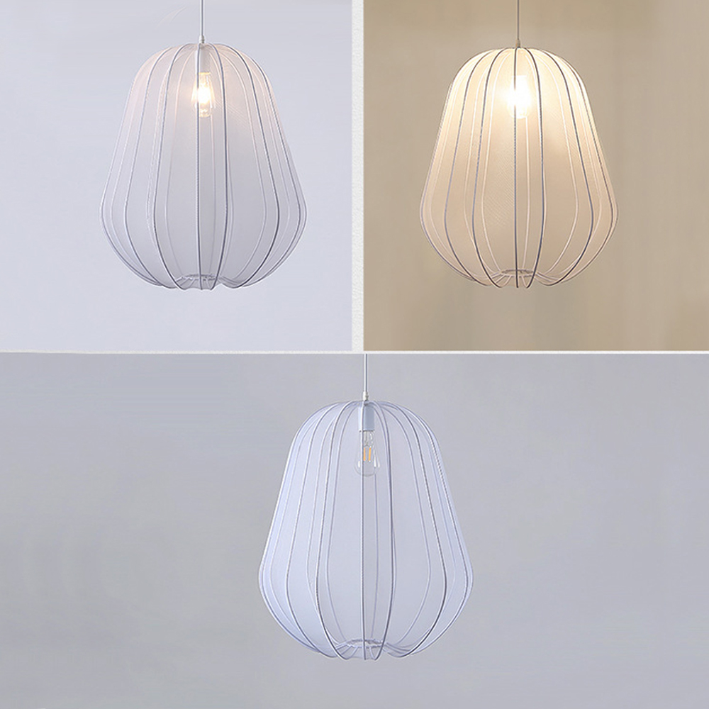 Nordic Creative Chandelier Romantic Home Decor Fabric Restaurant Light