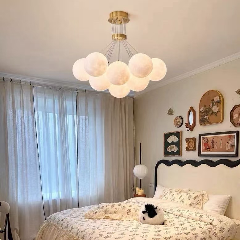 Moon Bubble Chandelier Dining Room Living Room Light