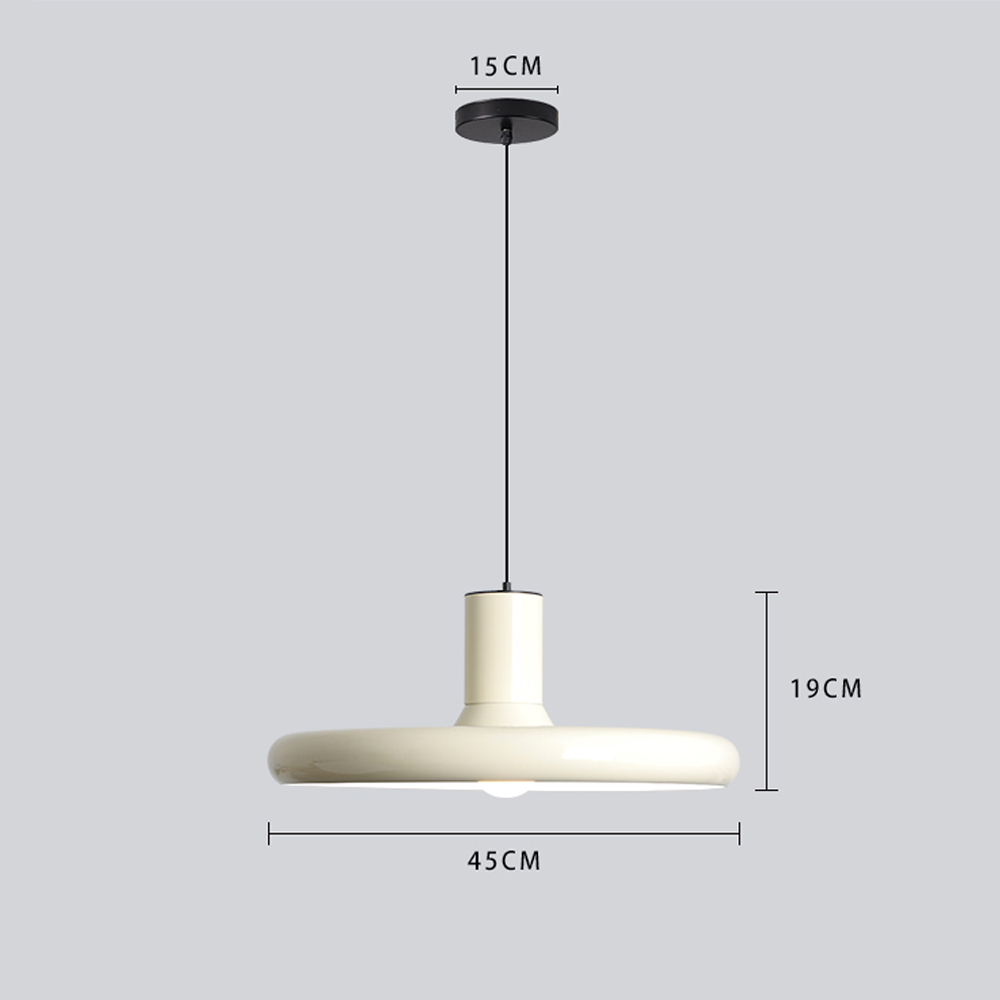 Danish Designer Iron Chandelier Retro Dining Room Table Metal Pendant Light