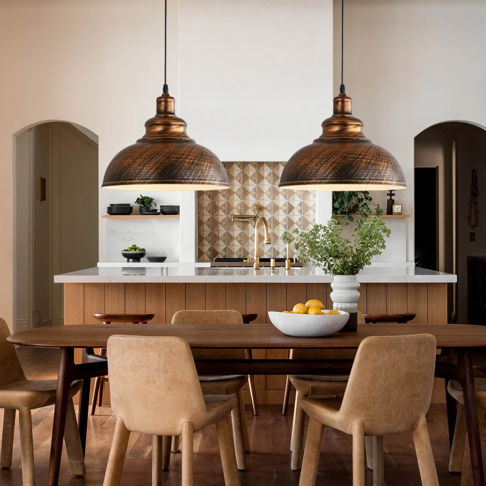 American Retro Industrial Style Restaurant Chandelier Commercial Decor Lighting