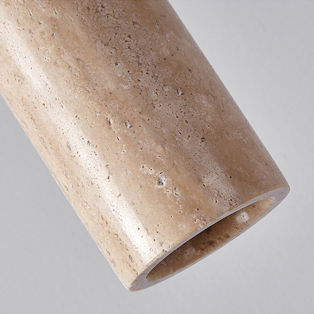 Wabi-sabi Marble Chandelier Island Table Retro Window Spotlight