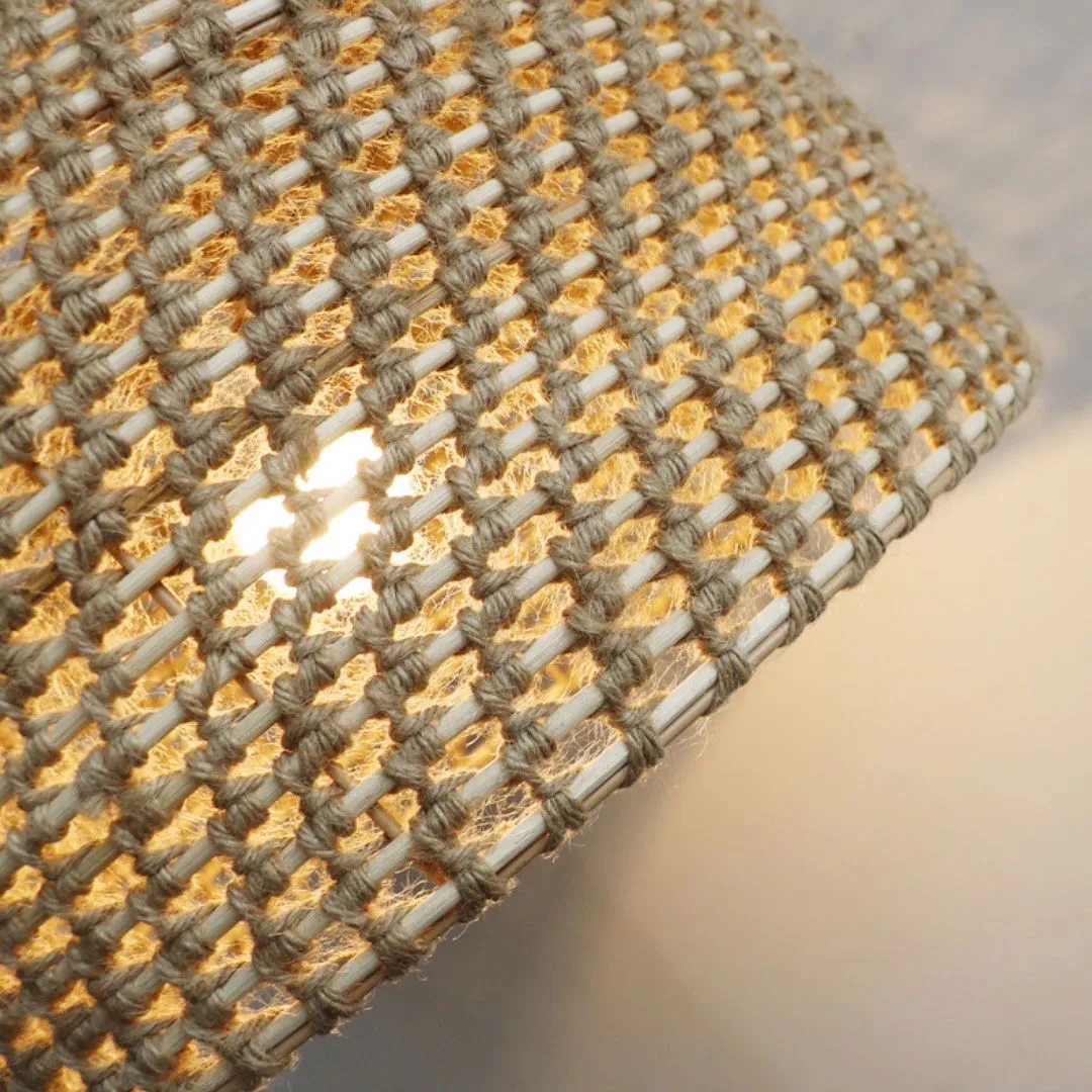 Japanese Wabi-sabi Restaurant Rope Pendant Light