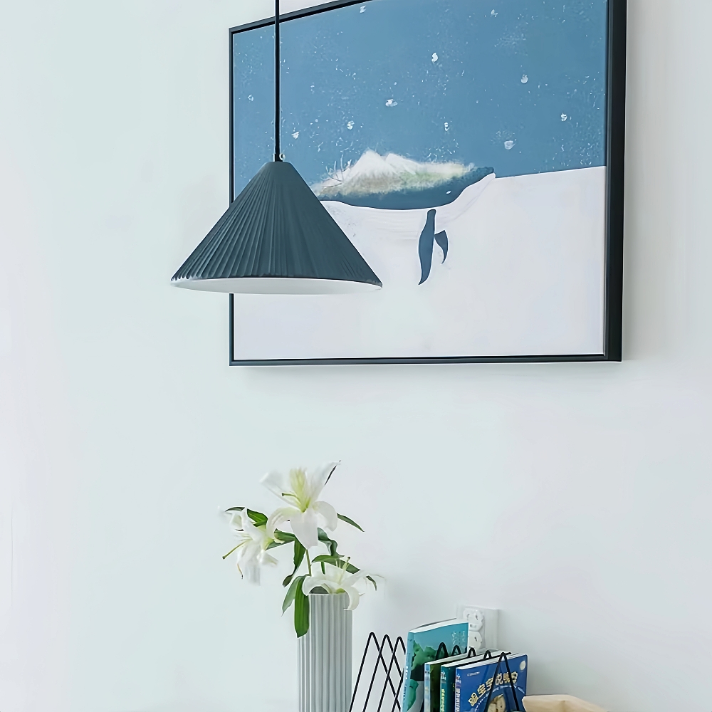 Nordic Style Modern Minimalist Low Saturation Colored Macaron Pendant Light
