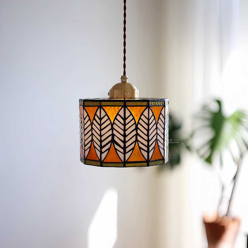 Nordic Creative Personalized Cake Color Solid Wood Pendant