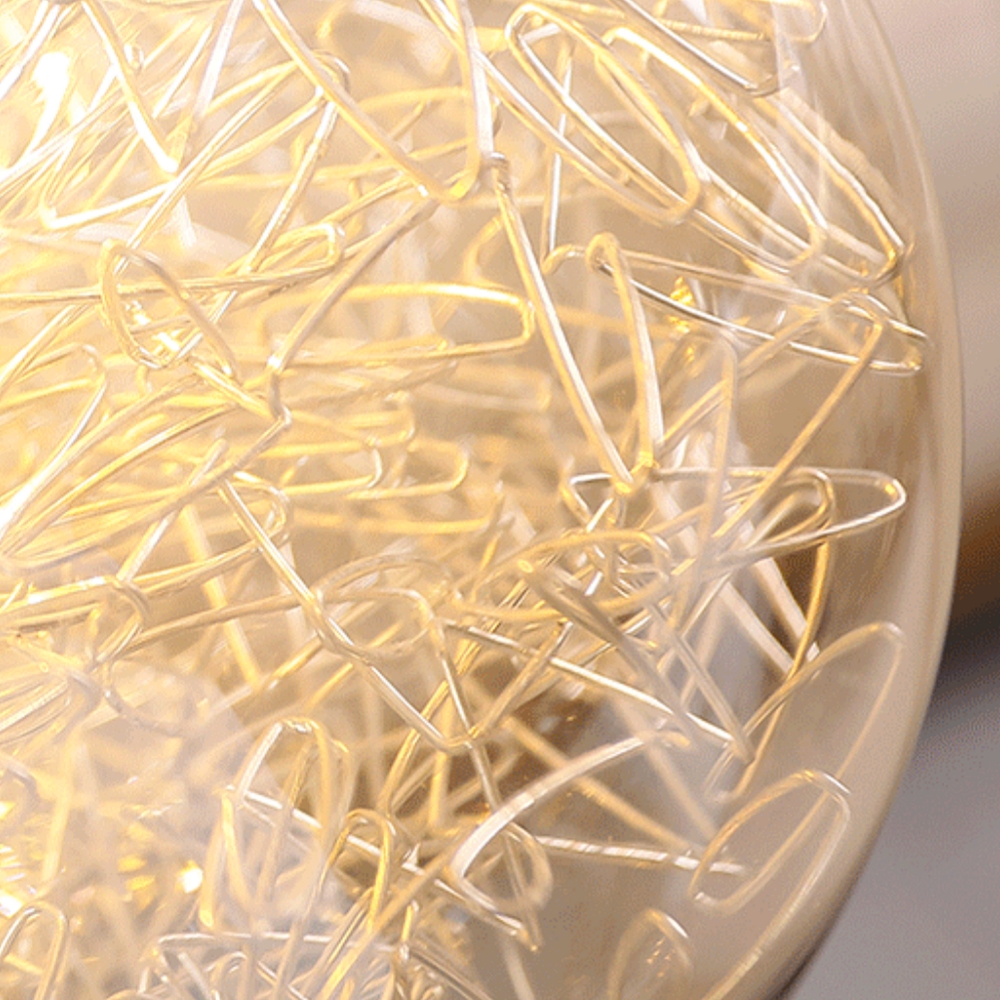 Villa Hollow Staircase Long Chandelier Modern Grand Foyer Lighting