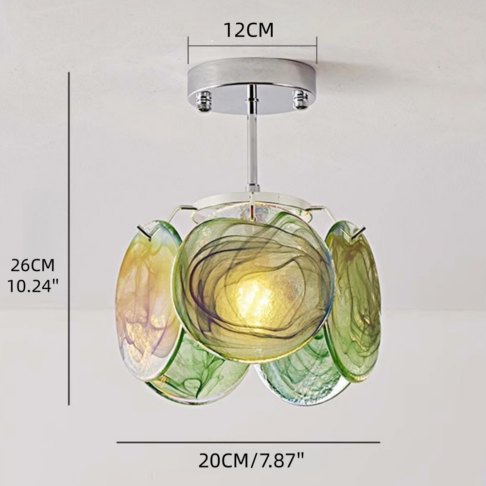 Handmade Murano Glass Ceiling Light