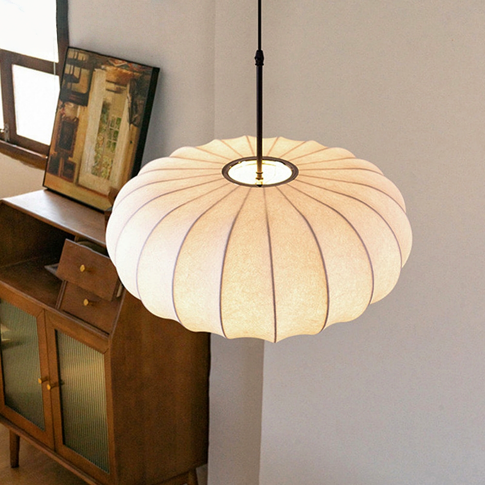 Wabi Sabi Silk Chandelier for Restaurant or Bedside Lighting