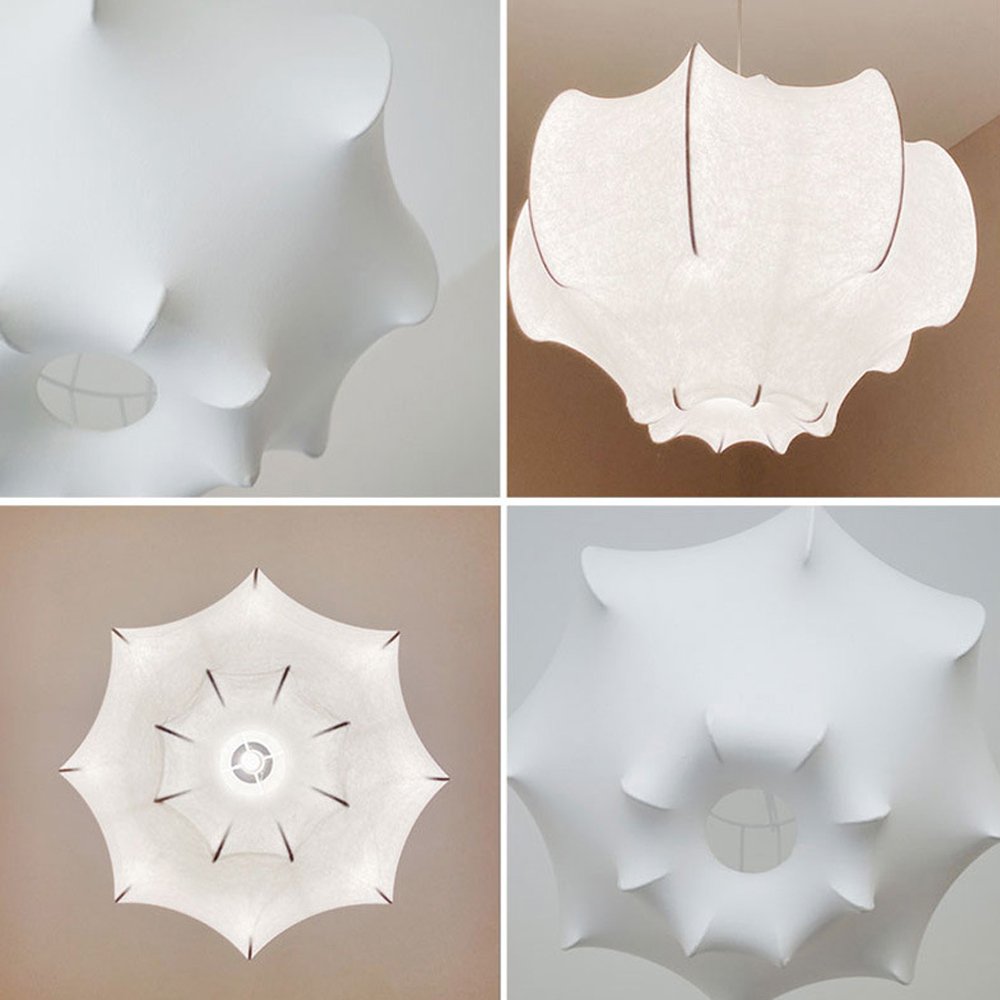 Silk Chandelier Japanese retro wabi-sabi Bedroom Dining Room Pendant Light