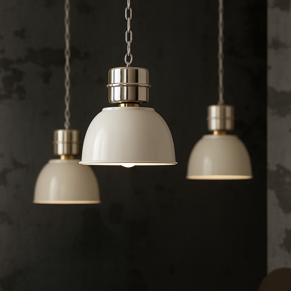 Vintage Industrial Iron Pndant Light Restaurant Dining Area Statement Lighting