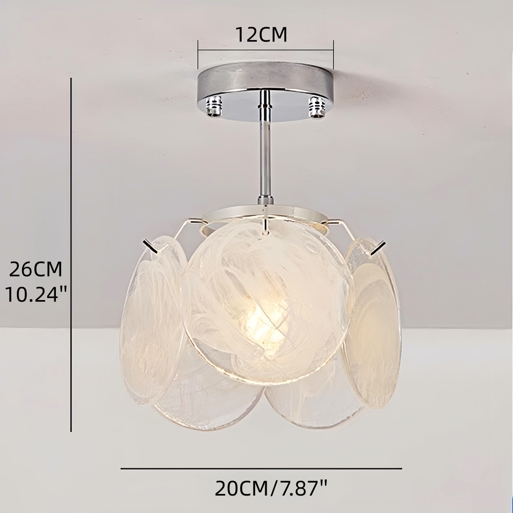 Handmade Murano Glass Ceiling Light