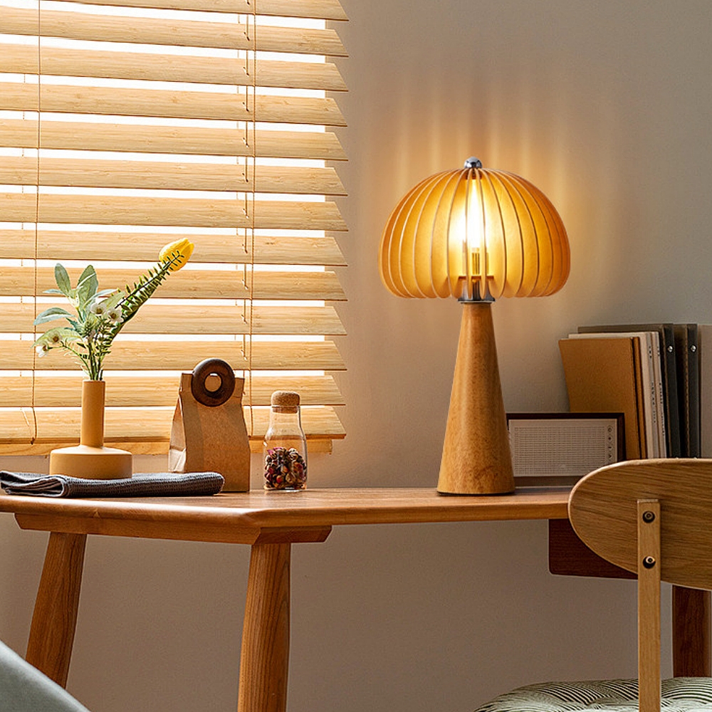 Vintage Creative Pumpkin-Shaped Table & Floor Lamp