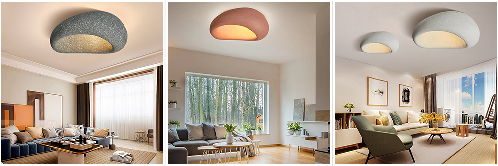 Amazon.com: RXPVUXE Wabi Sabi Stone Pendant Lamp Japanese
