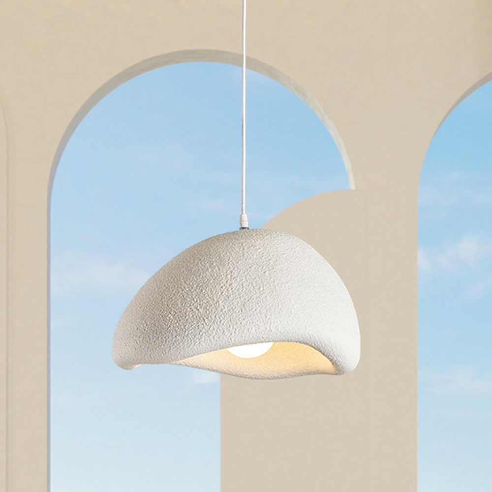 Nordic Designer Resin Pendant Light French Cream Style Modern Living Room Chandelier