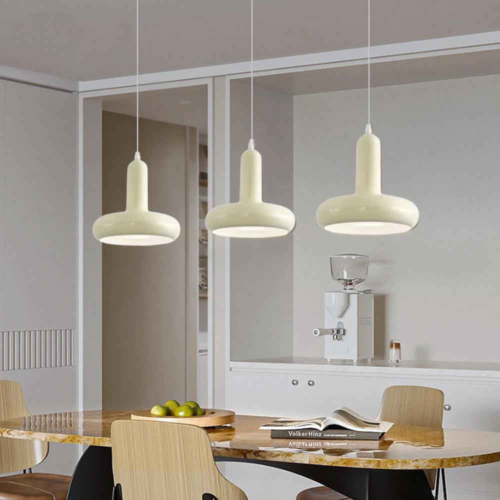 Bauhaus Restaurant Small Metal Chandelier Designer Three-head Dining Table Bar Lamp