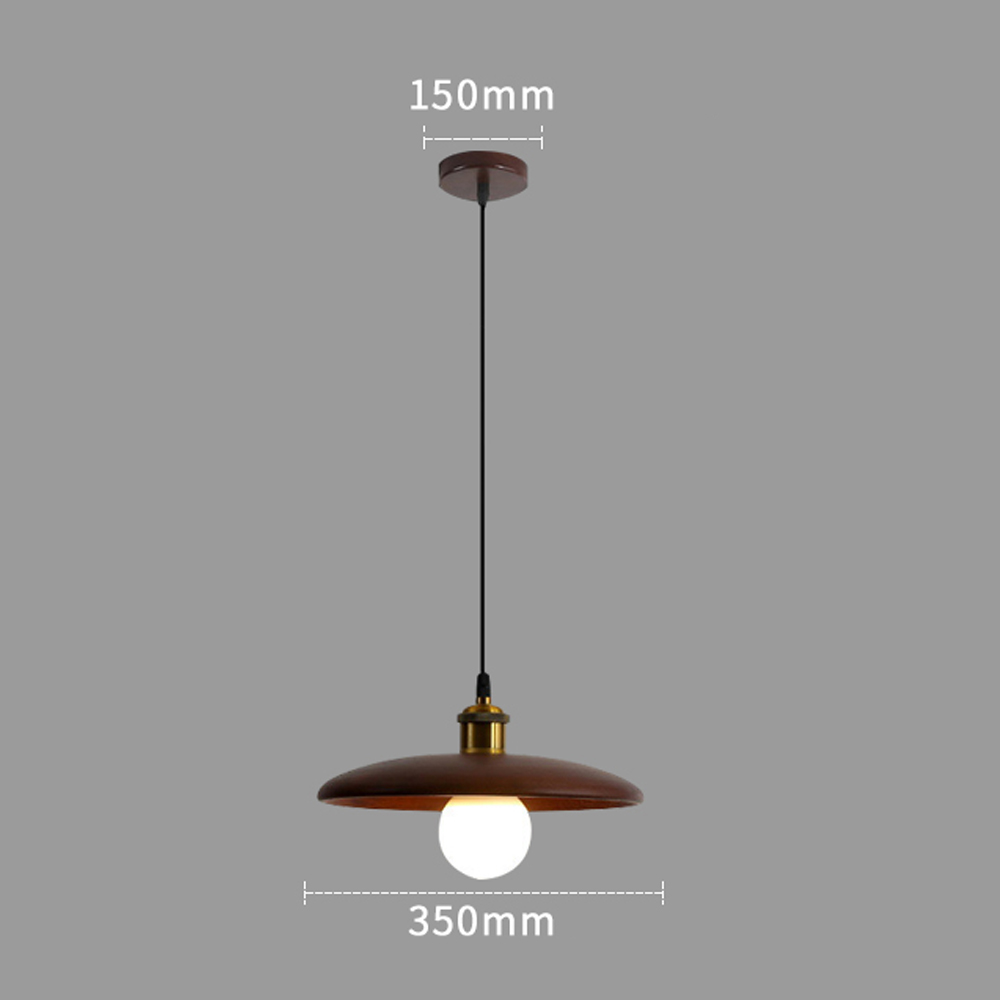 Japanese Kitchen Island Walnut Pendant Light B&B Bedroom Bedside Small Solid Wood Chandelier