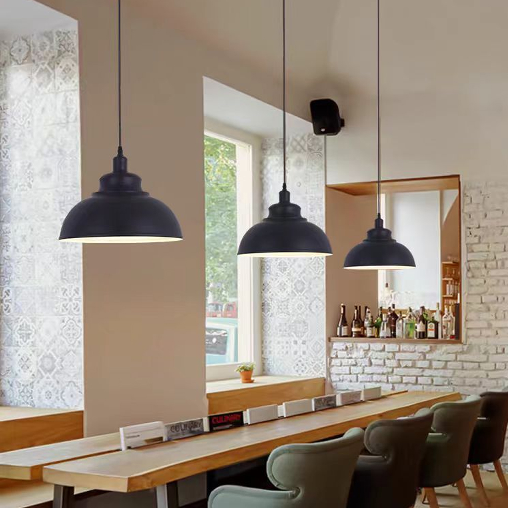 American Retro Industrial Style Restaurant Chandelier Commercial Decor Lighting