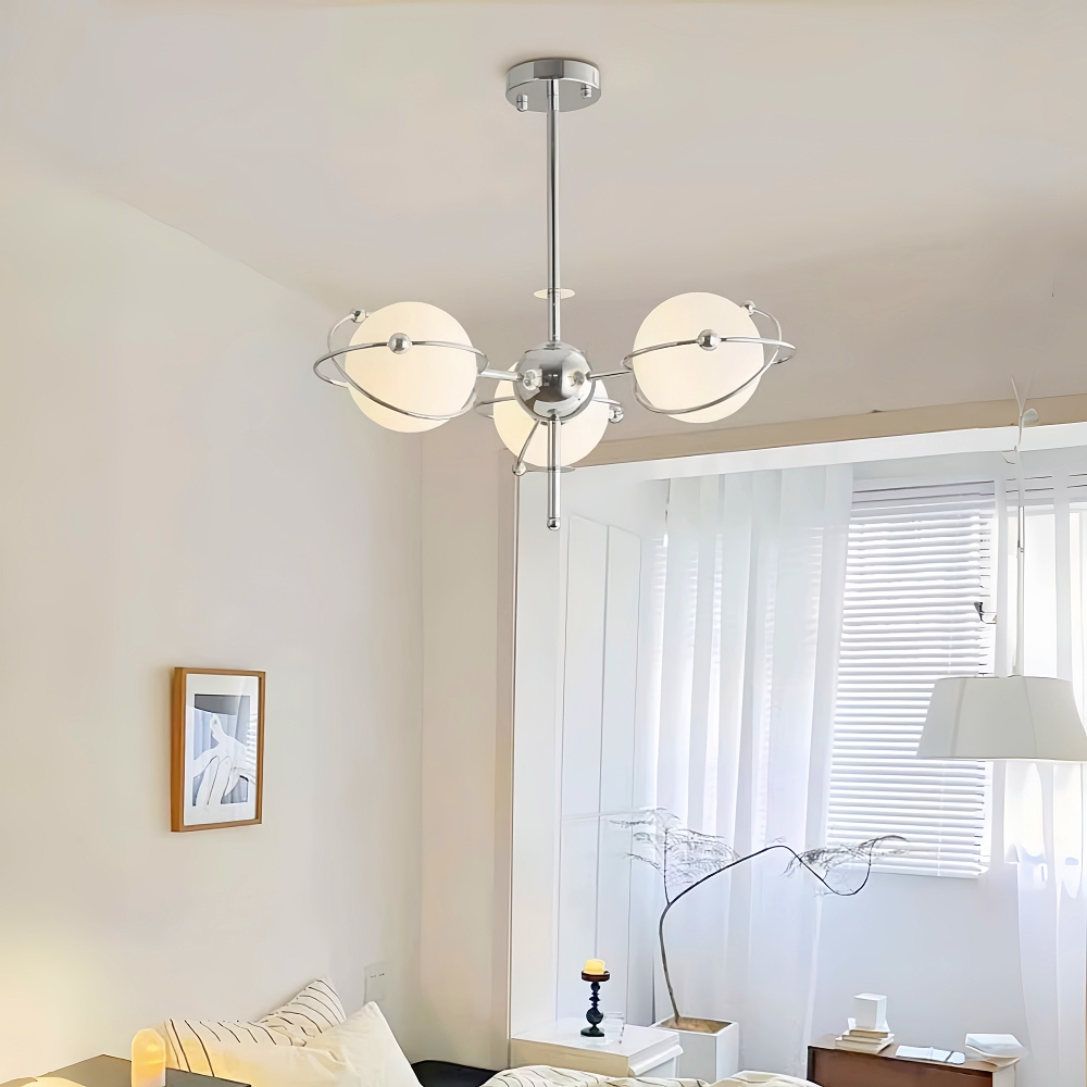 Bauhaus Space Element Glass Pendant Living Room Magic Bean Lighting Fixture