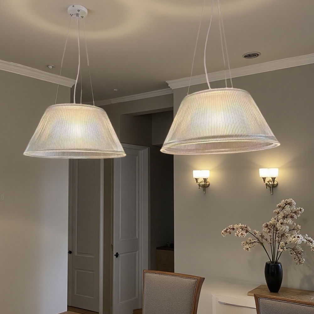 Italian Modern Glass Pendant Light Restaurant Bar Counter Decor Lighting