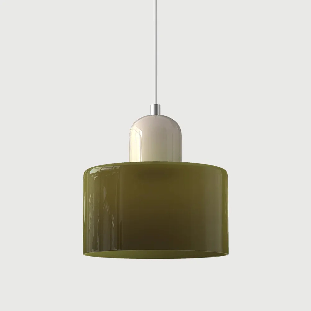 Modern and minimalist high-end glass chandelier for bar and bedroom