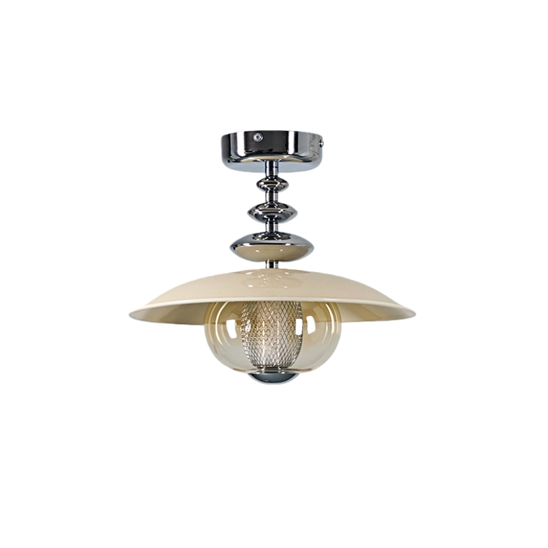Retro Bauhaus Corridor Ceiling Light