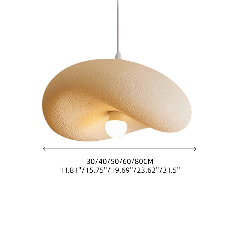 French Minimalist Resin Pendant Light Personalized Creative Design for Living/Dining Room