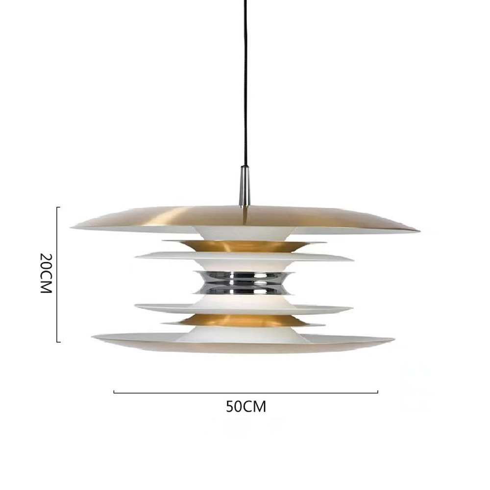 Mid-Century Modern Minimalist Dining Table Pendant Light Fixture