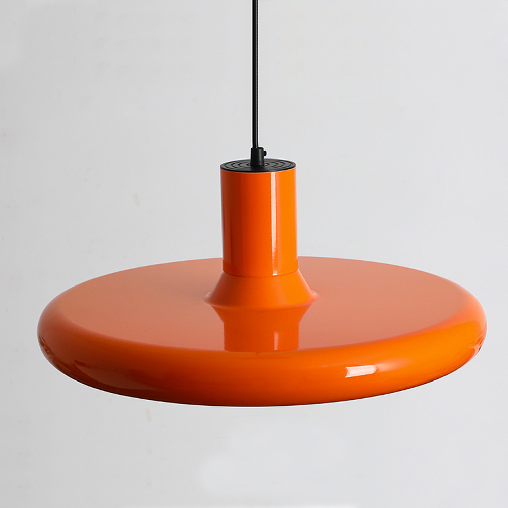 Danish Designer Iron Chandelier Retro Dining Room Table Metal Pendant Light