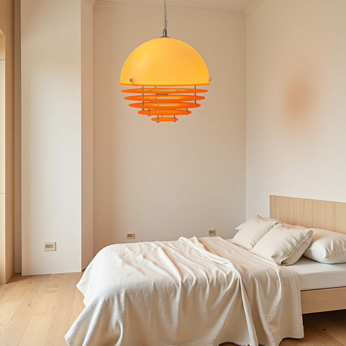 Sunset Pendant Light Bauhaus Style Ambient Hanging Lamp