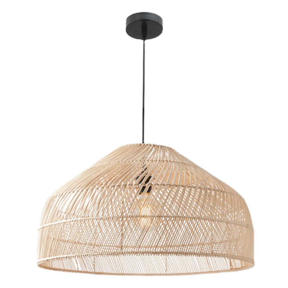 Southeast Asian Creative Rattan Lampshade For Kitchen Island