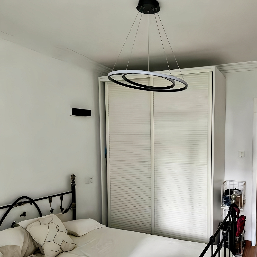 Modern Personalized And Minimalist Circular LED Pendant Light