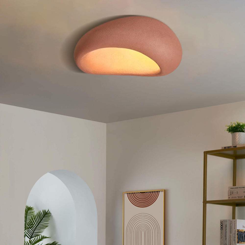 Japanese Style Wabi-sabi Living Room Ceiling Light Restaurant Loft Decor Art Chandelier