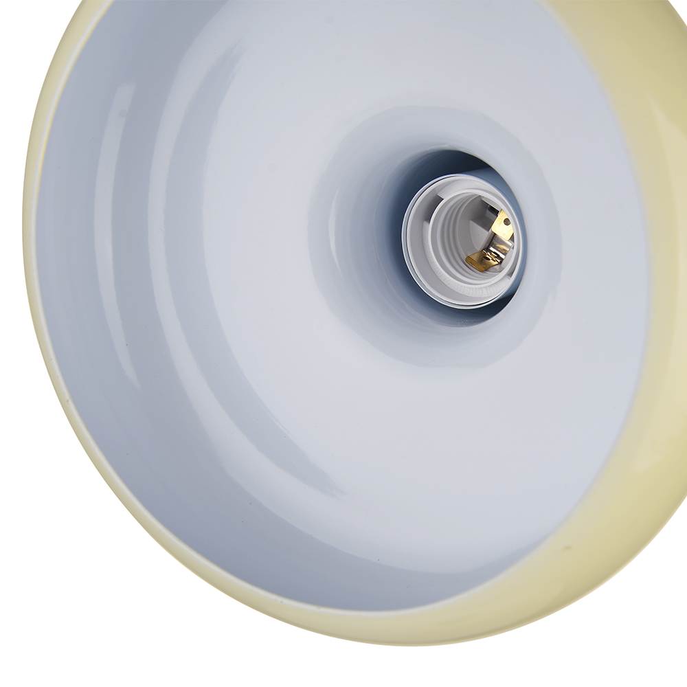 3-head Glass chandelier modern cream 3 lights in one pendant light shade