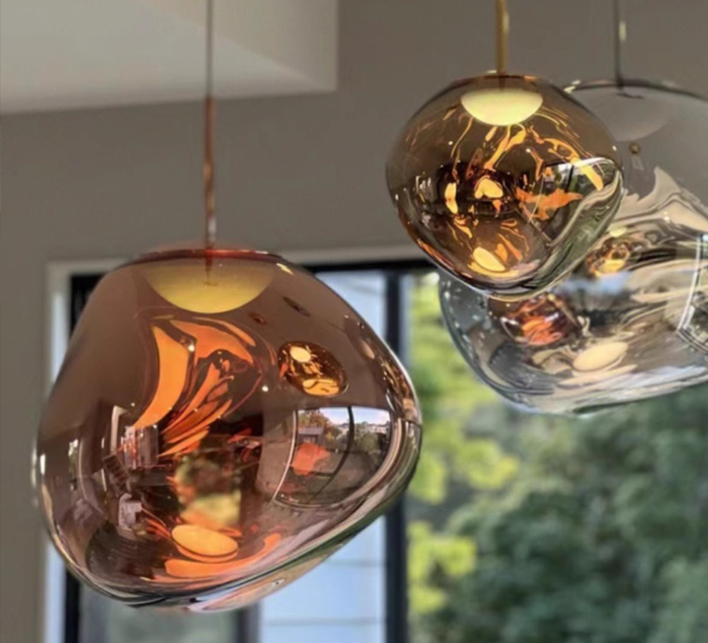 Designer Lava Chandelier Villa Loft Duplex Stairwell Pendant Light Apartment Living Room Empty Luxury Restaurant Lamp