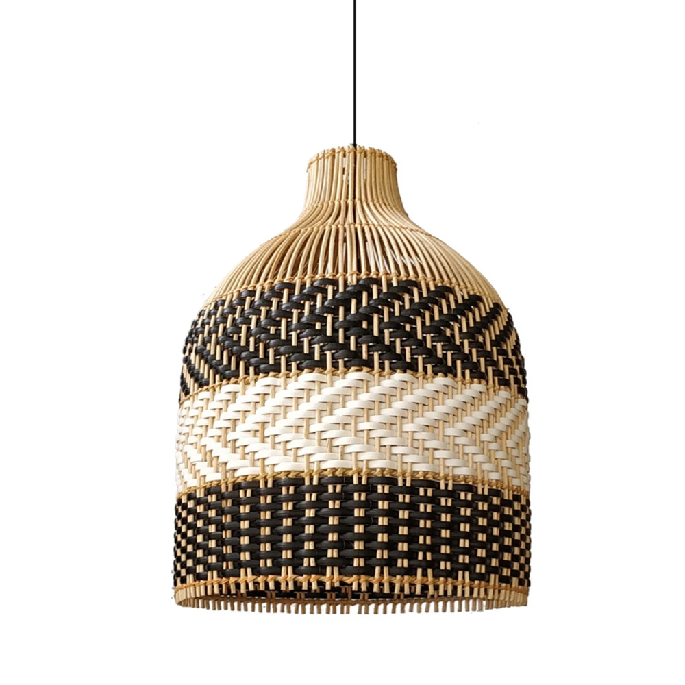 Scandinavian Interior Lighting With Rattan Woven Lamp Contemporist Rattan Pendant Light