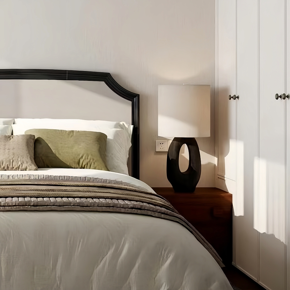 Wabi Sabi Style Retro Creative Resin Desk Lamp