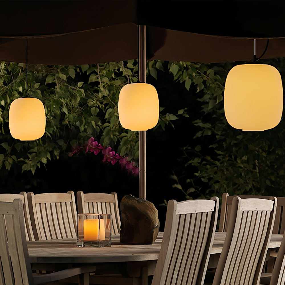 Outdoor Waterproof Pendant Lamp Courtyard Garden Decoration Lighting
