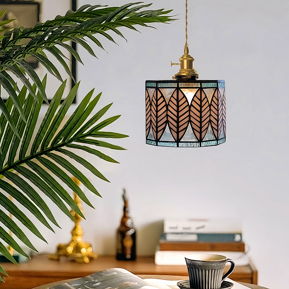 Nordic Creative Personalized Cake Color Solid Wood Pendant