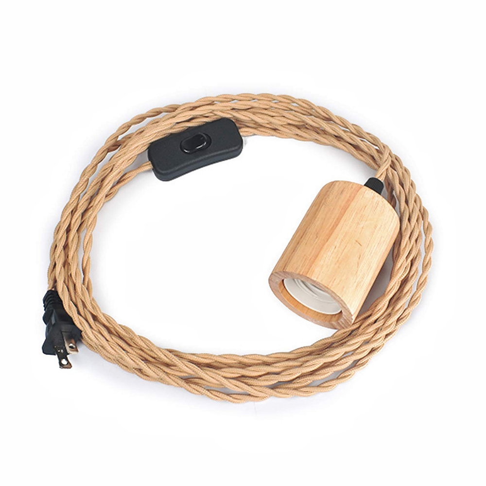 E26 Lamp Holder plug-in cord With Switch