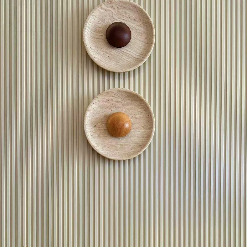 Wabi Sabi Yellow Cave Stone Natural Textural Bedside Light