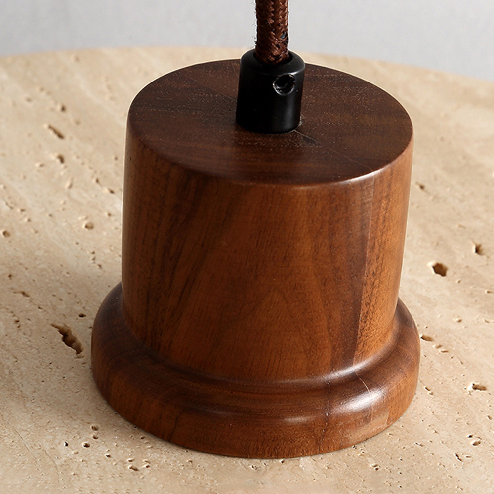 Wabi-Sabi Creative Homestay Travertine Stone Pendant Light Fixture