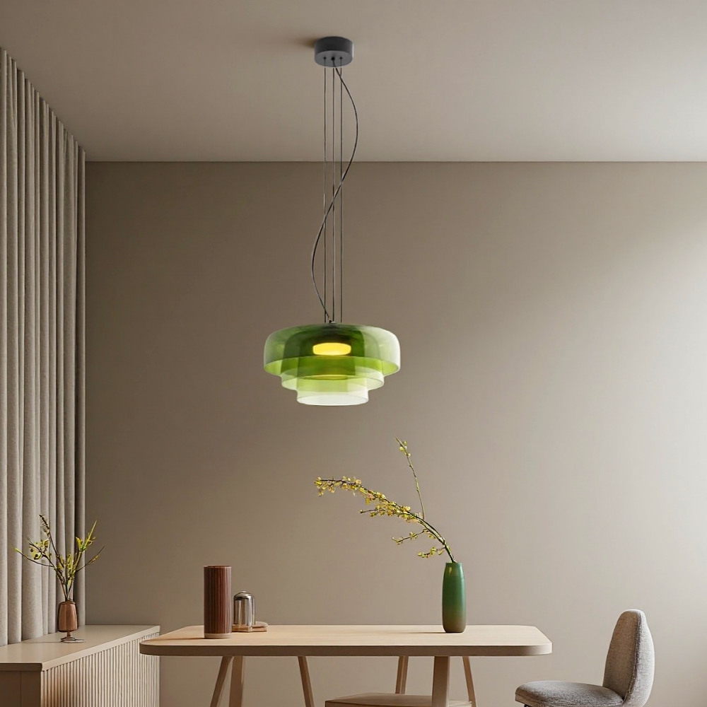 Nordic Style Sleek Minimalist Design Glass Pendant Light