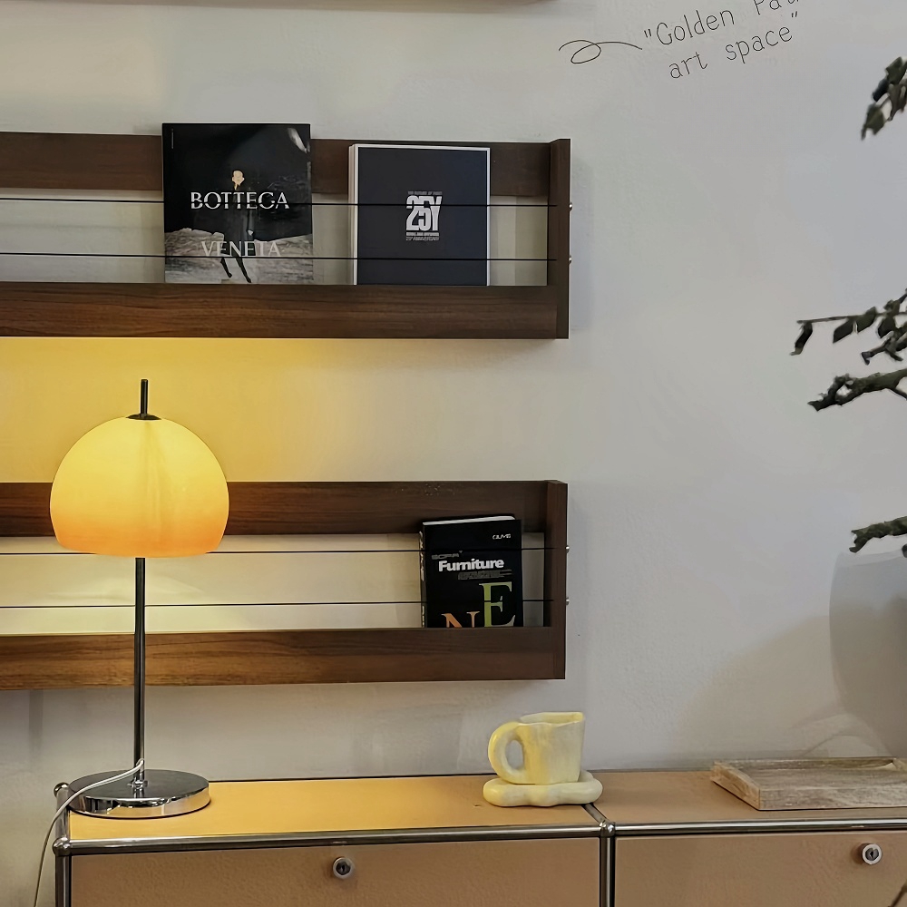 Bauhaus Glass Floor Lamp Mushroom Shape Medieval Living Room Retro Light