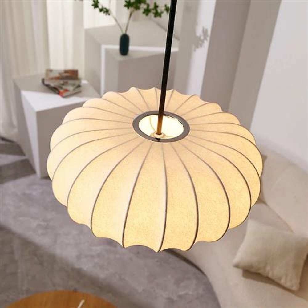 Wabi Sabi Silk Chandelier for Restaurant or Bedside Lighting