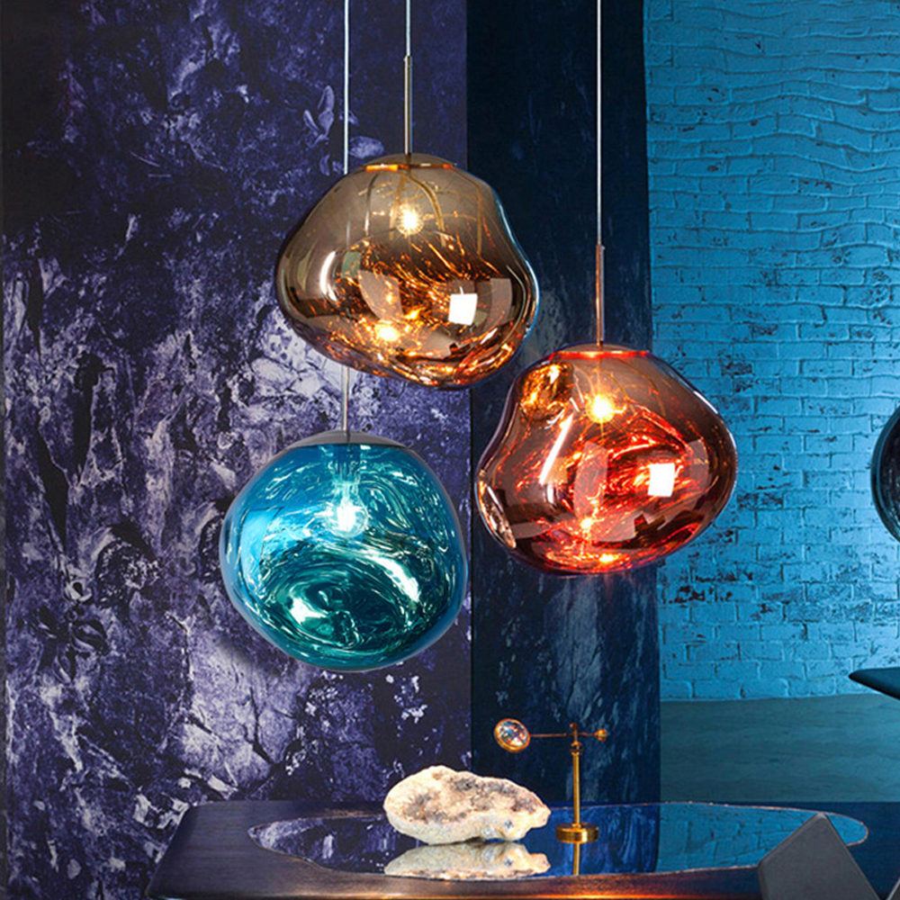 Nordic Lava Chandelier Commercial Restaurant Bar Duplex Staircase Pendant Lamp