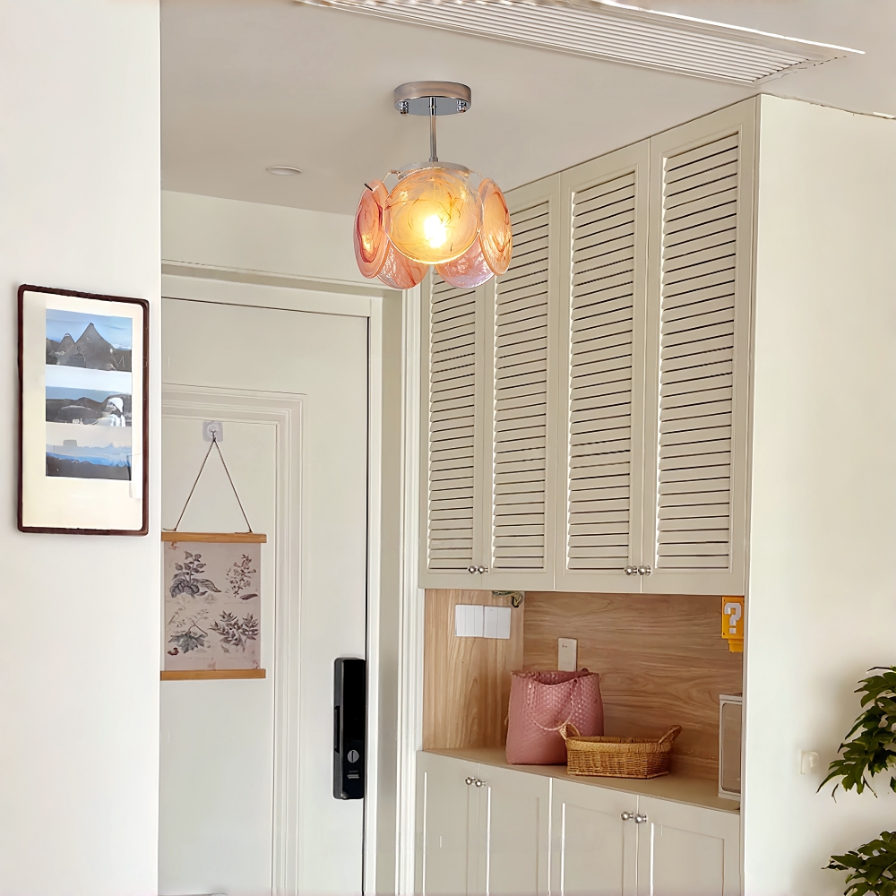 Handmade Murano Glass Ceiling Light