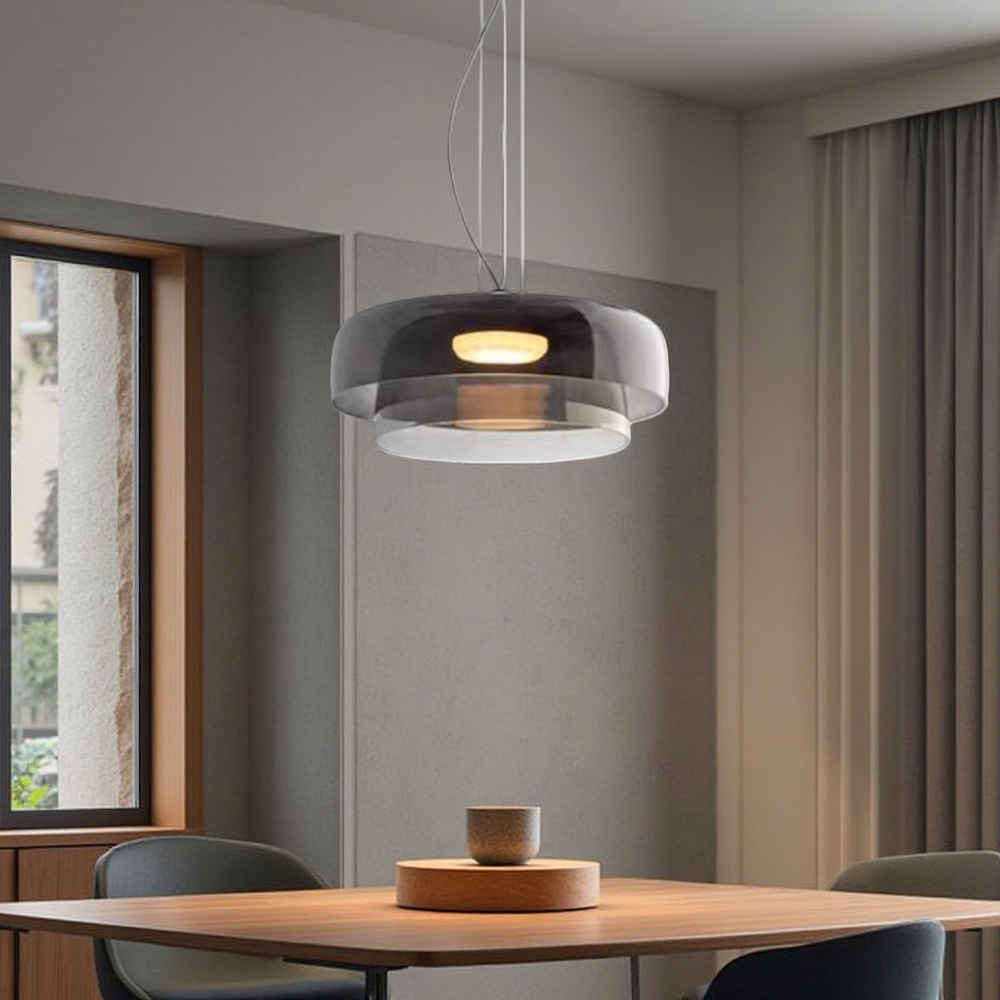 Nordic Style Sleek Minimalist Design Glass Pendant Light