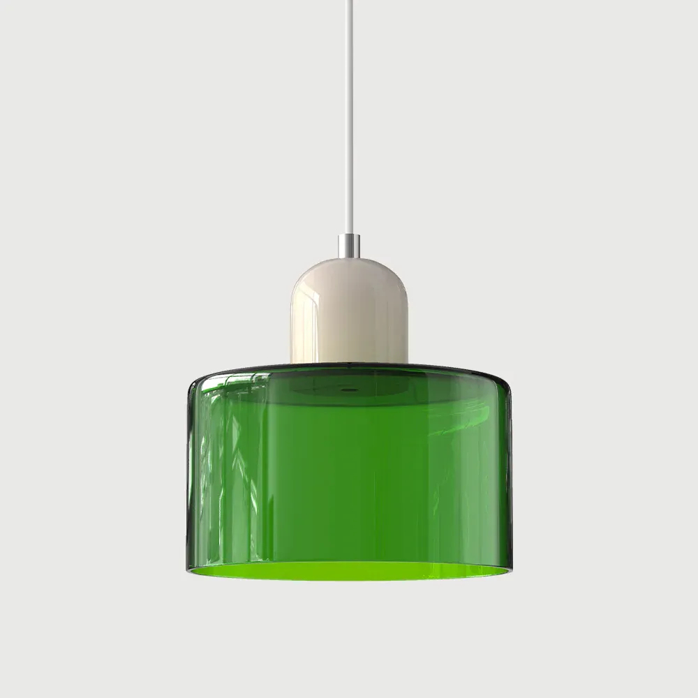 Modern and minimalist high-end glass chandelier for bar and bedroom