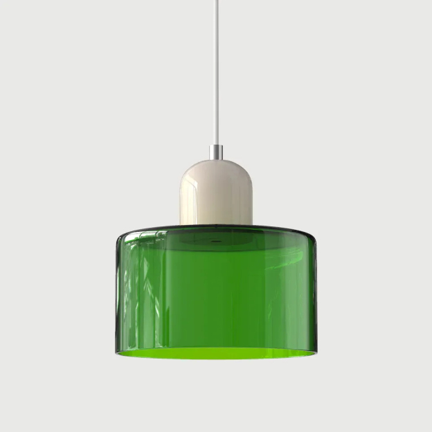 Modern and minimalist high-end glass chandelier for bar and bedroom